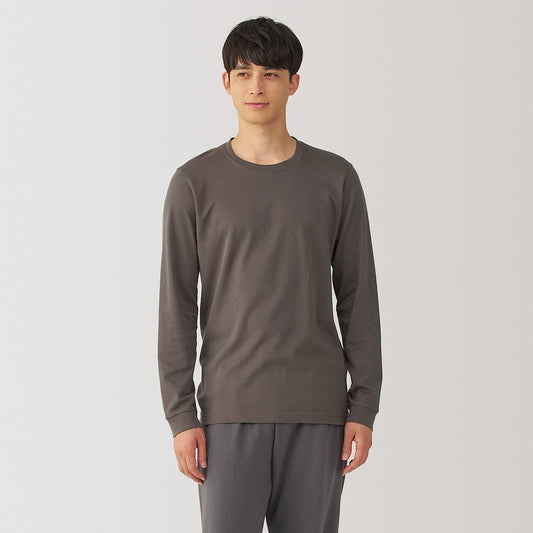 Warm Cotton Thick Long Sleeve T-Shirt